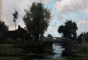 Brug Over Slootje by Derk Wiggers