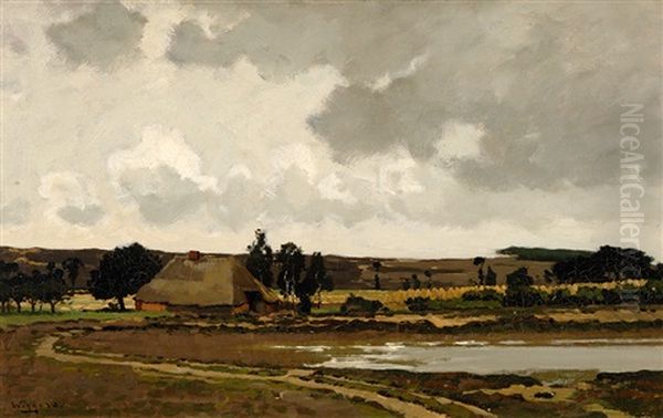 Landscape With Farm By A Fen - view 1