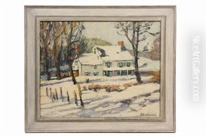 Snowy Day, New York by Sidney Miller Wiggins