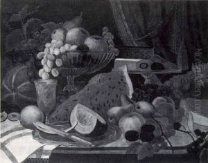 Still Life With Fruit by Thomas Wightman