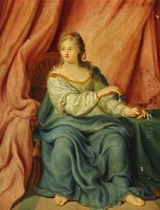 Cleopatra With The Pearl by Gerard Wigmana