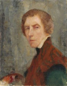 Self-portrait by Maria Wiik