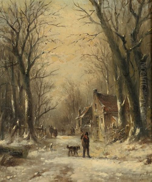 Winterbos Met Figuurtjes - view 1