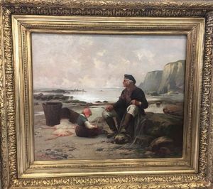 Le Retour De La Peche by Henri Van Wijk