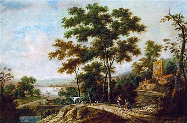 Landscape With Travellers - view 1