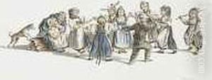 Kinderspiele by Joseph Brodtmann