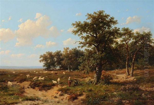 Landschaft Mit Schafherde - view 1