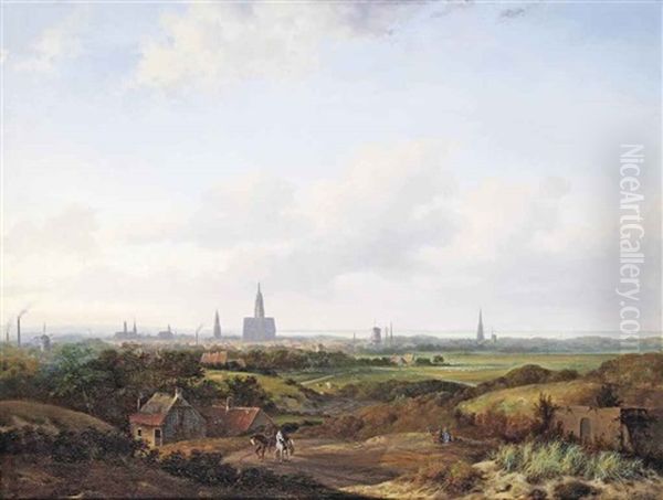 A Panoramic View Of Haarlem - view 1