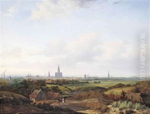 A Panoramic View Of Haarlem