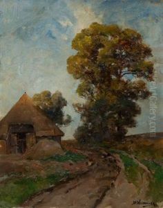 Hollandische Landschaft by Jan Hillebrand Wijsmuller