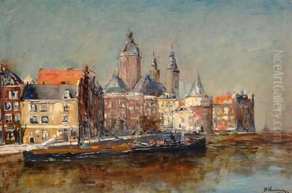 Prins Hendrikkade With Schreierstoren - view 1