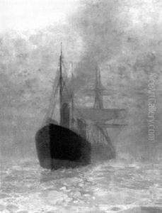 Schooners Entering Harbor