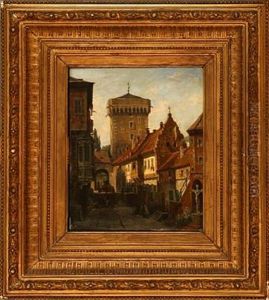 Street Scene From Germany by Christian Wilberg