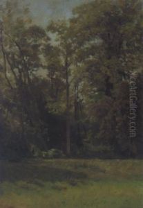 Partie Aus Dem Schlospark Charlottenburg by Christian Wilberg
