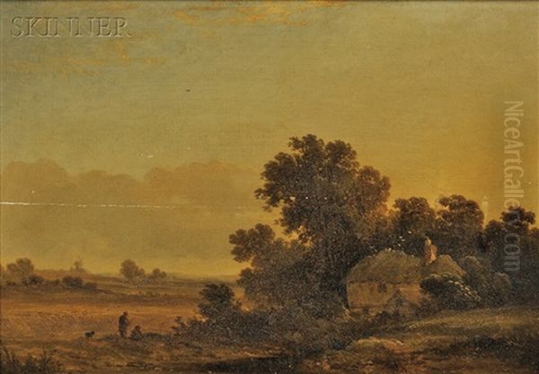 Landscape With Thatched House - view 1