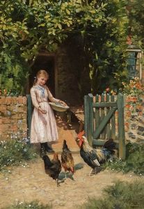 Feeding The Chickens