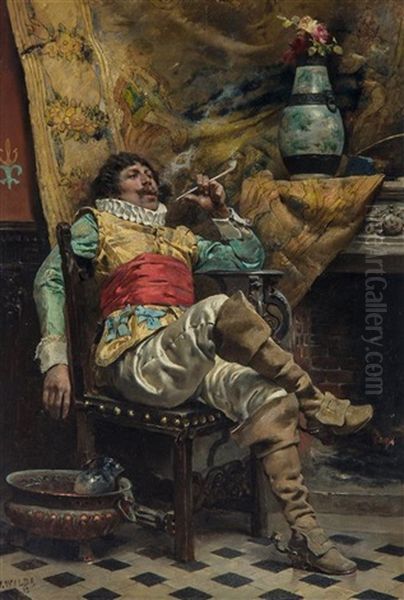 Cavelier In A Tavern - view 1