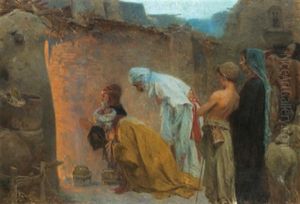 Anbetung Der Heiligen Drei Konige by Charles Wilda