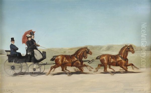 Die Ausfahrt Mit Dem Vierspanner - view 1