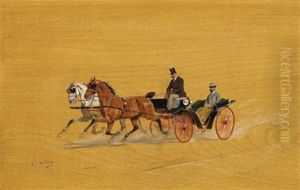 Die Ausfahrt by Heinrich Gottfried Wilda