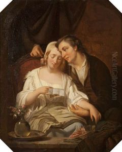 La Lettre D'amour by August De Wilde