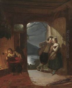 Die Aufwartung by August De Wilde