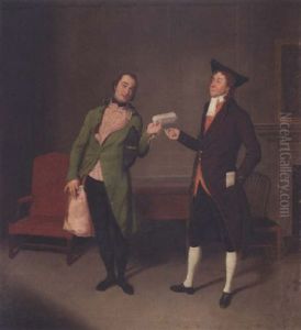 Scene From New Hay At The Old Market By George Coleman