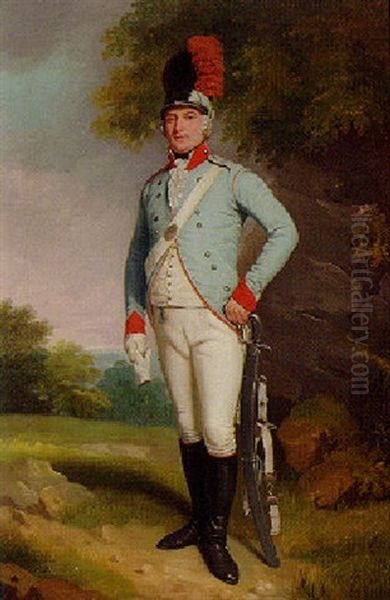 Portrait Of John, 5th Baron Farnham, P.c., Colonel Of The Cavan Militia - view 1