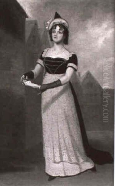 Portrait Of Miss Bolton In The Merry Wives Of Windsor - view 1
