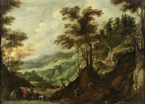 A Mountainous Landscape A Mountainous Landscape