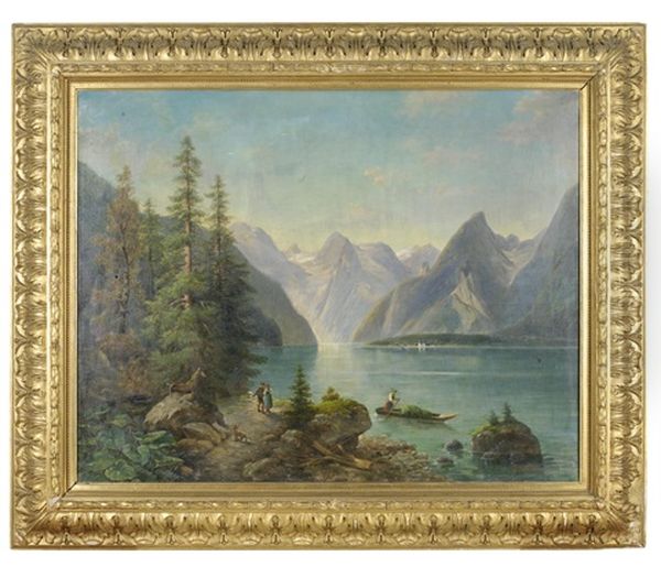 Konigsee Mit St. Bartholoma - view 1