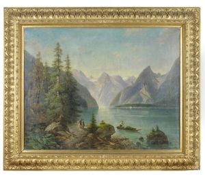 Konigsee Mit St. Bartholoma Konigsee Mit St. Bartholoma