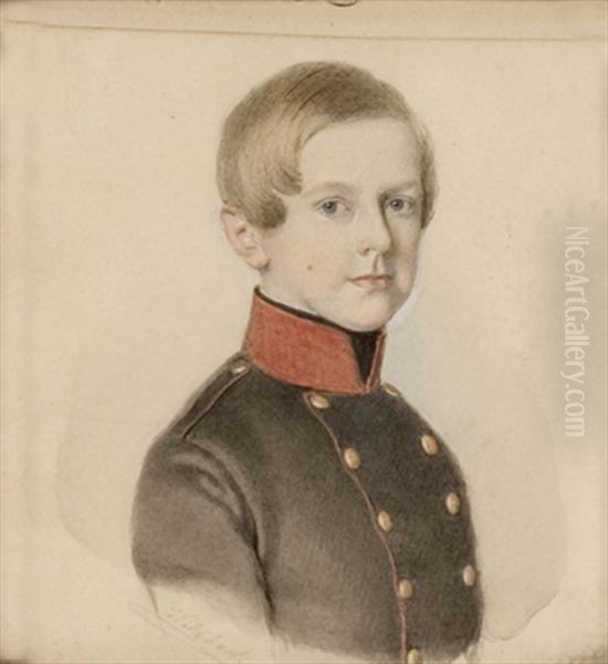 Kinderbildnis Des Karl Freiherrn Von Hipssich (geb. 2. 12. 1836, Gest. 9. 12. 1908) - view 1