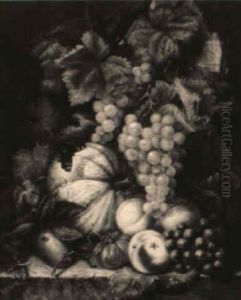 Still Life With Fruit On A Ledge Still Life With Fruit On A Ledge