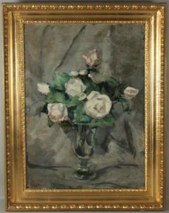 Rosen In Vase by Grete Wilhelm