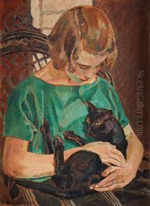 Svarta Katten (the Black Cat) by Carl Wilhelm Wilhelmson