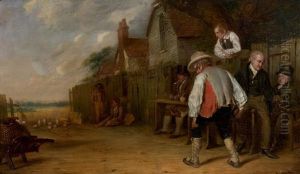 Les Joueurs De Quilles by Sir David Wilkie