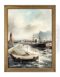 Die "mosel" Im Hafen Von Bremerhaven