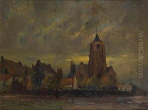 Coucher De Soleil Surl'eglise Coucher De Soleil Surl'eglise