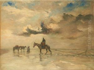 Pecheurs De Crevettes A Oostduinkerke