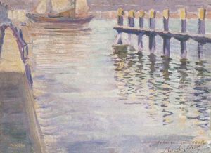 Te Scheveningen by Raphael Robert Willaert