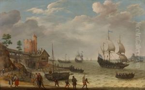 Retour De Peche Sur Un Littoral