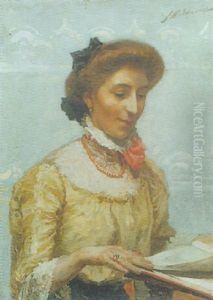 Portrait Of A Lady Reading