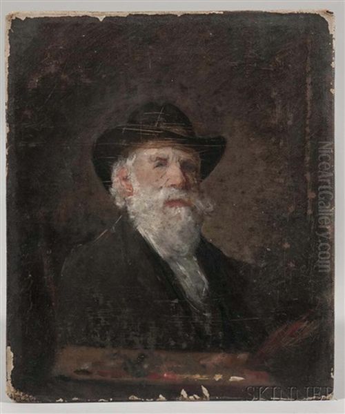 Self Portrait Holding A Palette - view 1