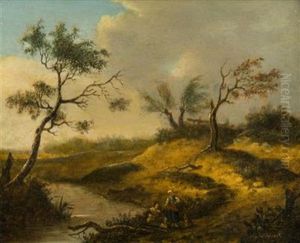 Landscape With A River by George Barrell Willcock