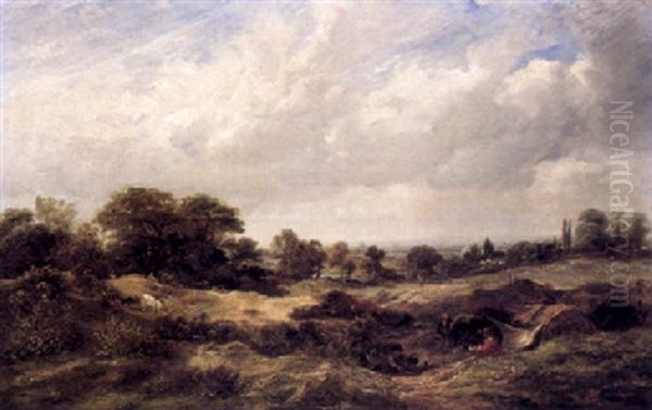 Study From Nature, Hampstead Heath - view 1