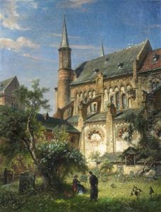 Im Kreuzgang Des Bonner Munsters