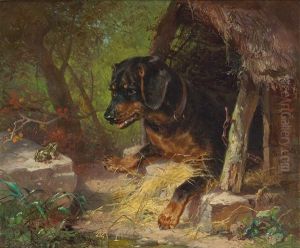 The Frog by Clara (Boettcher) von Wille