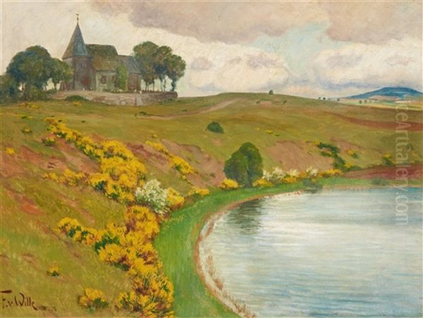 View Of Weinfelder Maar In The Eifel - view 1