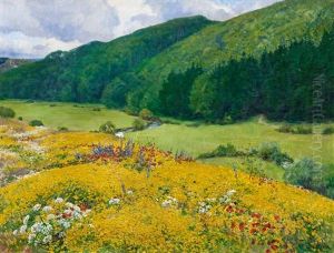 Ein Stilles Tal by Fritz Von Wille